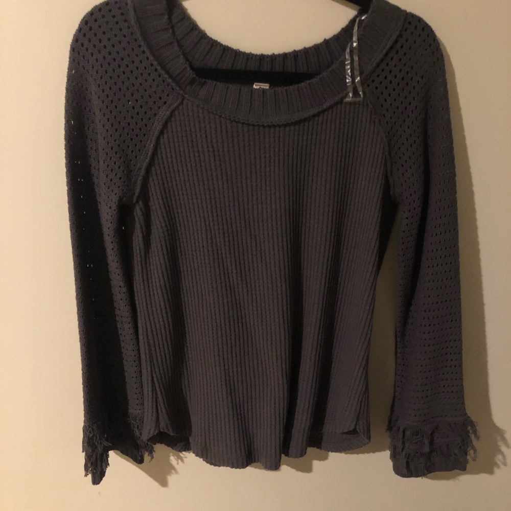 Gray sweater